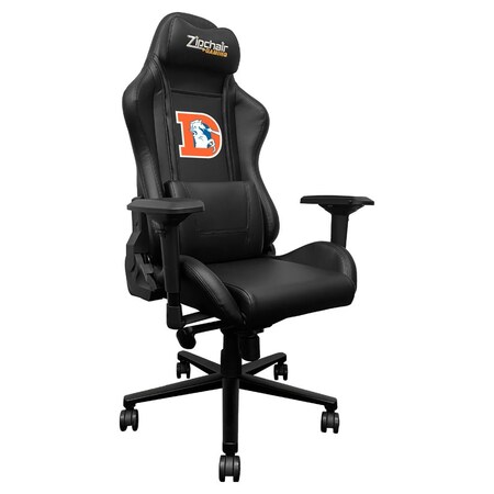 Dreamseat Xpression Pro Gaming Chair with Denver Broncos Classic Logo XZXPPRO032-PSNFL20048A